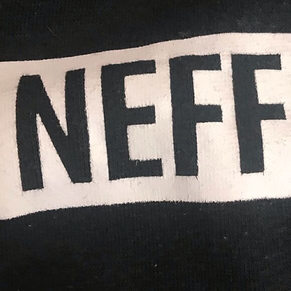 Disney Collection by Neff. Mickey Mouse Rainbow Graphic Black Hoodie - Picture 10 of 11